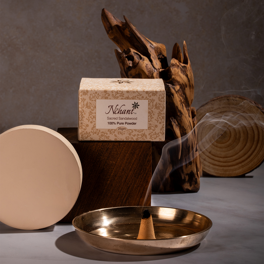 Nchant’s Pure Sandalwood Powder for Skincare and Ritual Use