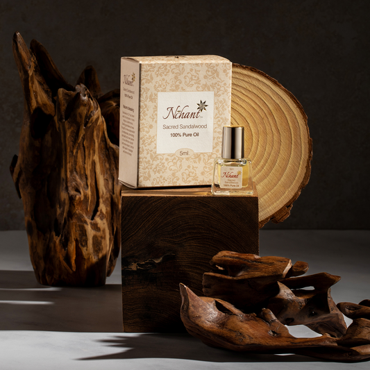 Nchant’s Pure Sandalwood Oil for Rituals, Skincare, and Aromatherapy