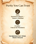 Nchant’s Pure Sandalwood Powder for Skincare and Ritual Use