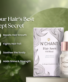 Nchant’s Hair Amrit Oil Blend for Hair Fall, Scalp Health & Growth