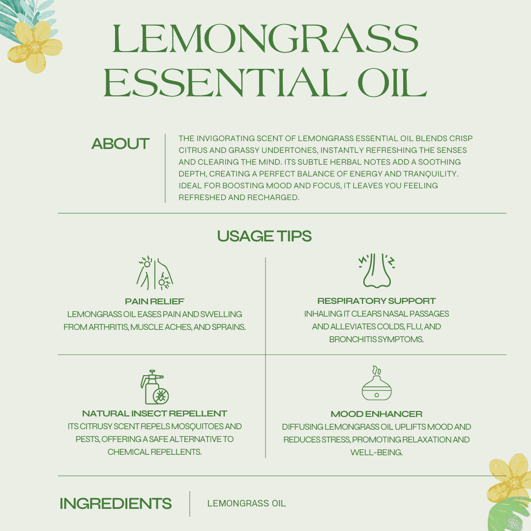 Lemongrass Essential Oil