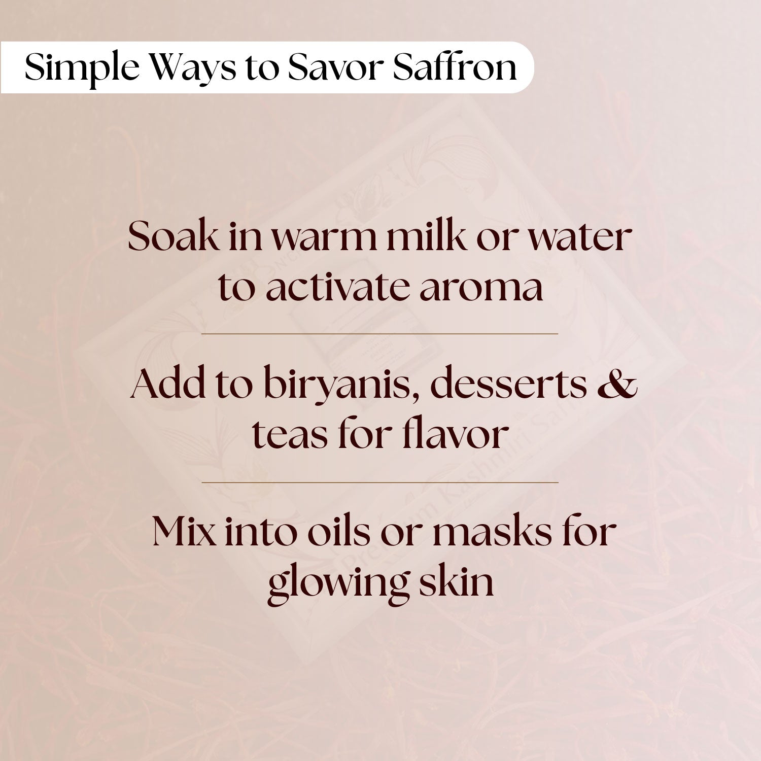 Premium Kashmiri Saffron