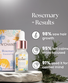 N'Chant’s Rosemary Essential Oil for Hair, Skin & Aromatherapy