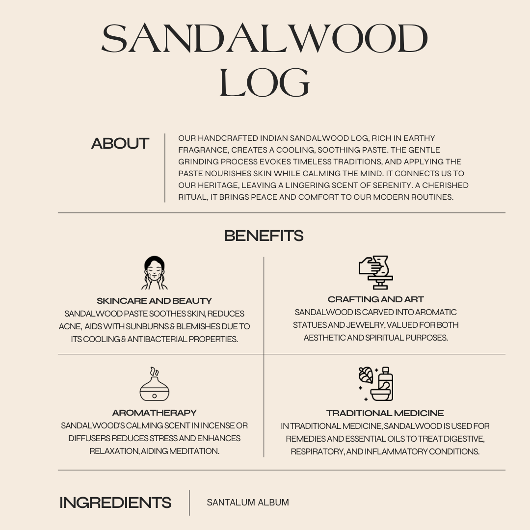 Sandalwood Log