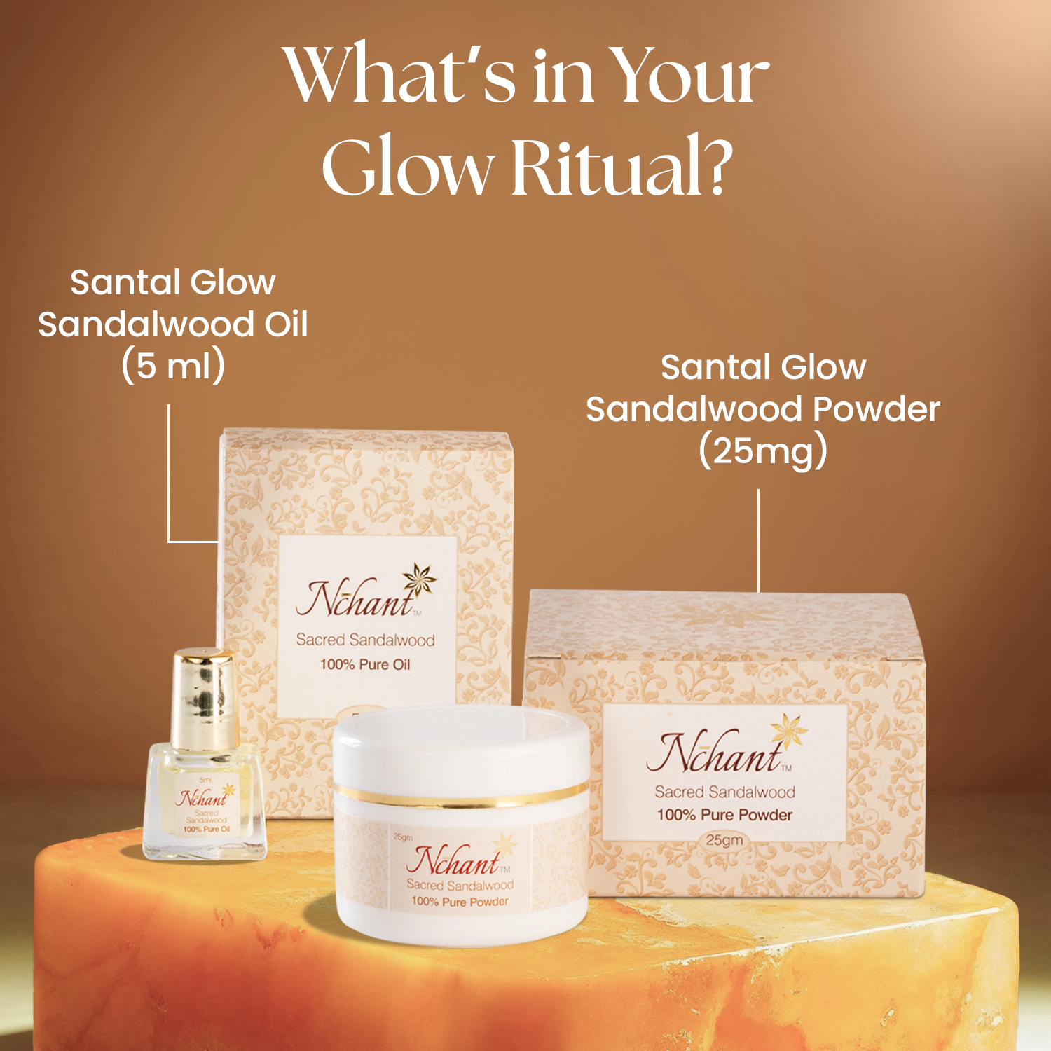 Nchant’s Santal Glow Combo for Skin Brightening & Soulful Self-Care